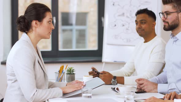 Recruiters Having Interview with Employee