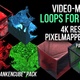 3D Video Mapping Loops for Cubes | FrankenCube Pack | 6 Loops | 4K Resolution | Projection Mapping - VideoHive Item for Sale