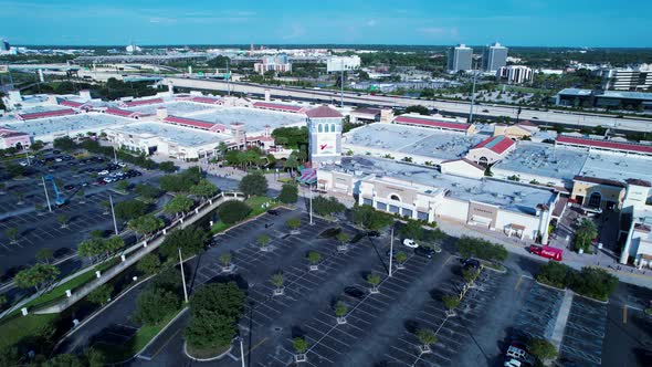 Downtown Orlando Florida United States. Outlet near express way.