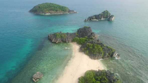 Seascape Caramoan Islands Camarines Sur Philippines