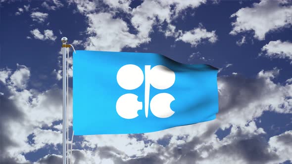 OPEC Flag Waving 4k