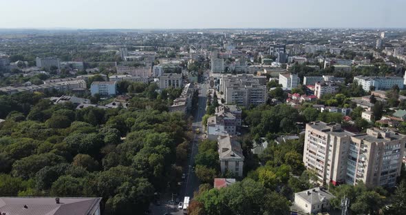 The City And Its Infrastructure From A Bird's Eye View