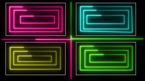 neon line background animation.