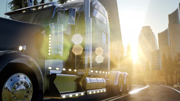 Truck on the Road alt