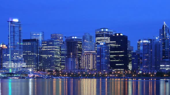 Vancouver Skyline Time Lapse alt