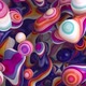 Colorful Marbled Blobs - Abstract Fluid - VideoHive Item for Sale