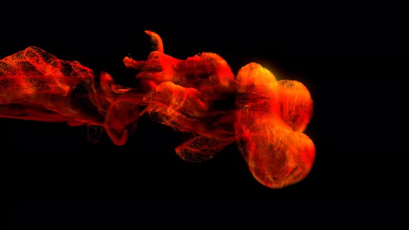 Particles Ink Drop 