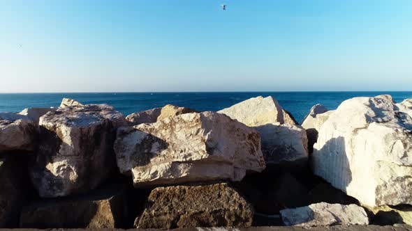 Breathtaking View Above the Sea