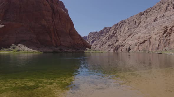 Colorado River in Glen Canyon Arizona United States of America