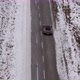 Car in the Mountains of the Caucasus in Winter - VideoHive Item for Sale