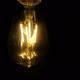Light Bulb Lamp on Black Background - VideoHive Item for Sale