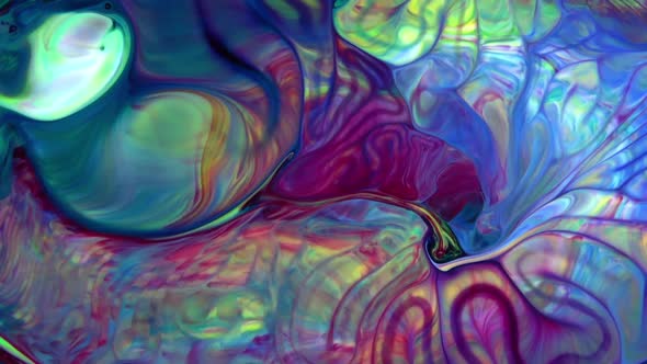 Abstract Colorful Sacral Liquid Waves Texture 208 alt