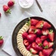 Fresh bananas and strawberries salad. - VideoHive Item for Sale