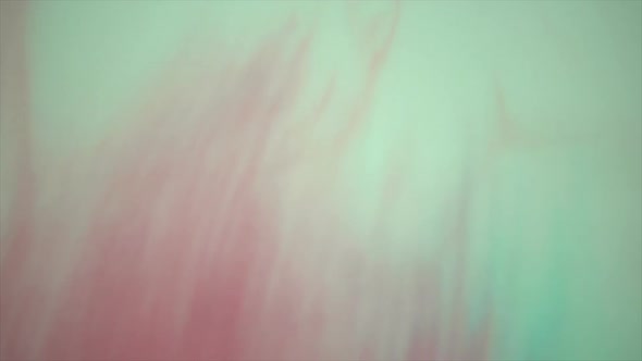 Pink Aqua Paint In Motion