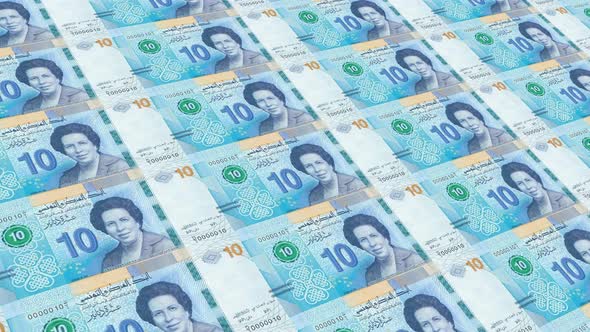 Tunisia Money / 10 Tunisian Dinar 4K