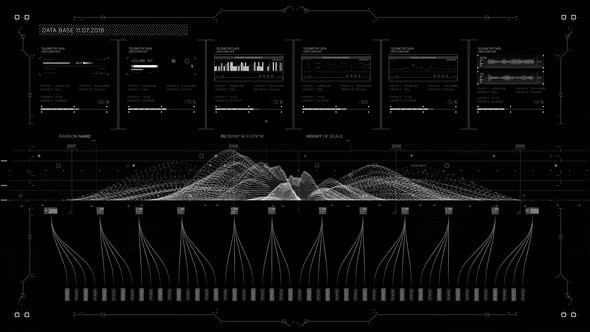 Futuristic Ui Ux Hud Head Up Display