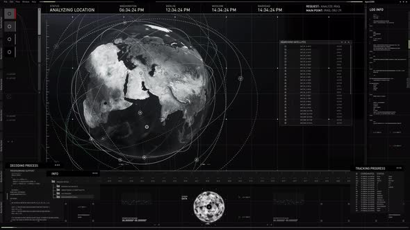 Global Military Base Location Search Via Futuristic Satellite Data Network alt