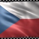 Czech Republic Waving Flag Looped - VideoHive Item for Sale