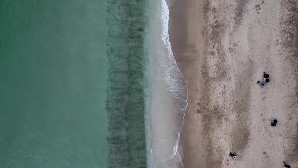 Winter Beach in Turkey Alanya