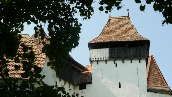 Old Church Fortress Roof