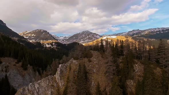 Mountains In Spring