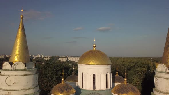 The Savior Transfiguration Cathedral Church in Chernihiv, Ukraine