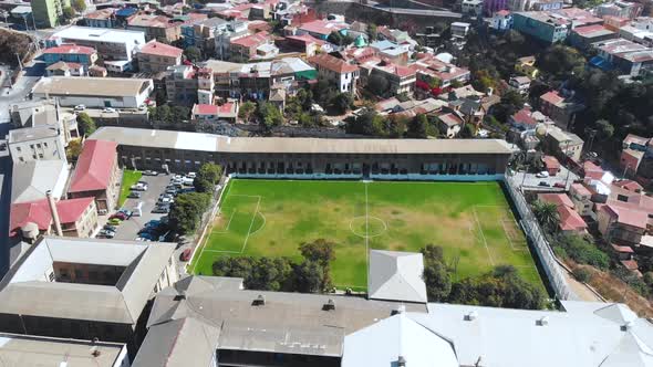 Training fields, Sports grounds, Stadium, National Maritime Museum, Valparaiso