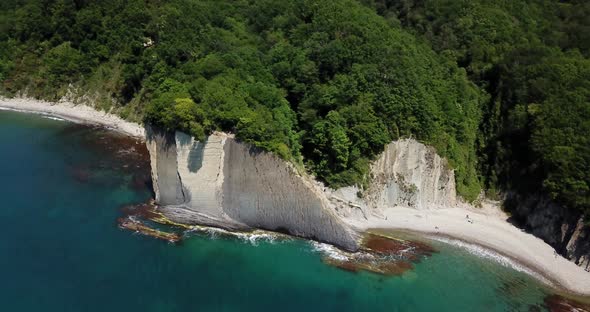 Skala Kiseleva is a Natural Monument on the Territory of the Tuapse District of the Krasnodar