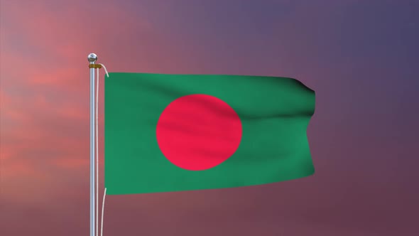 Bangladesh Flag 4k