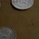 Rotating stock footage shot of antique American coins - MONEY 0062 - VideoHive Item for Sale