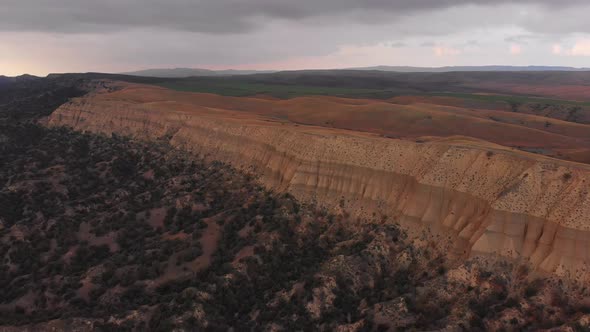 Stunning Dramatic Cliffs In V Ashlovani  National Park