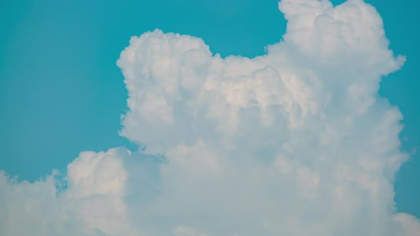 sky Time lapse beautiful telephoto lens close-up clouds texture background Clouds fast animated.