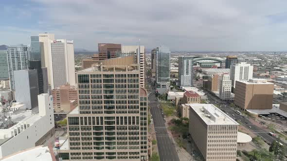 Aerial view of buildings alt