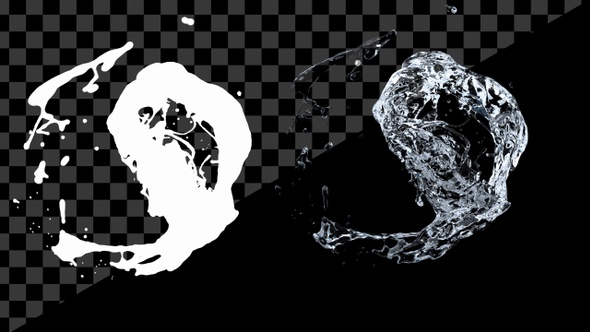 Water Slow Flow Curve 4K alt