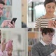 Collage of Different Races People Using Smartphone - VideoHive Item for Sale