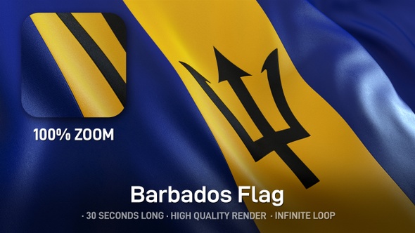 Barbados Flag