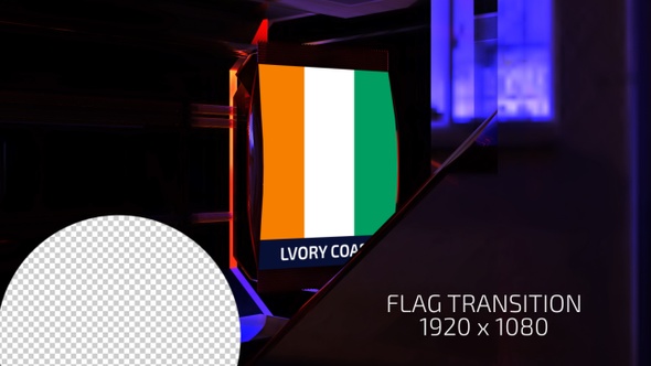 Lvory Coast Flag Transition