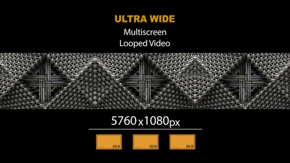 Ultra Wide HD Abstract Pattern Spheres 01 alt