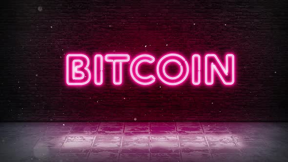 Bitcoin Neon Sign