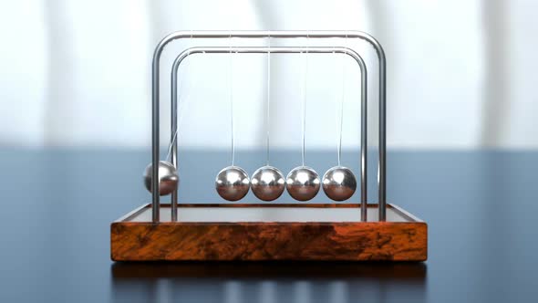 Newton's Cradle Office Toy Loop