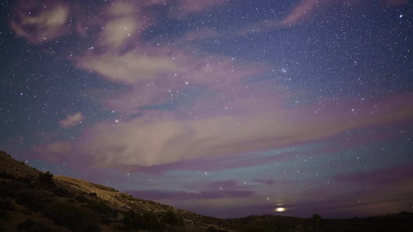 Stars Sky Night Time-Lapse