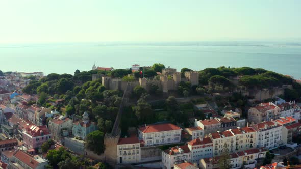 Parallax of Castelo do Sao Jorge