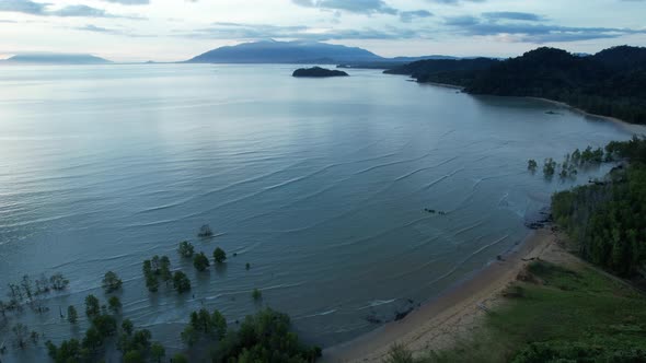 The Beaches at the most southern part of Borneo Island