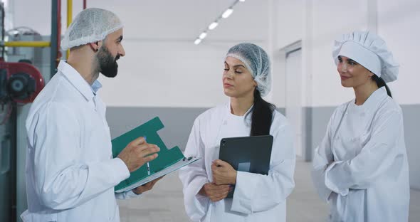 Meeting Time Between Engineer and Bakery Workers