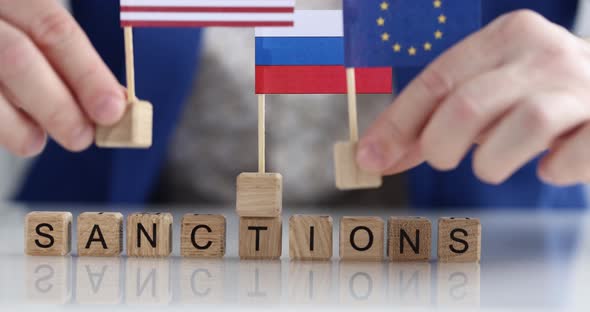 United States of America and European Union Putting Forward Sanctions Against Russian Federation