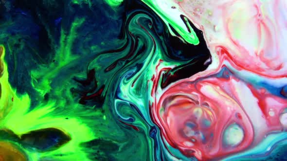 Abstract Background With Organic Effect  Fluid Painting 31