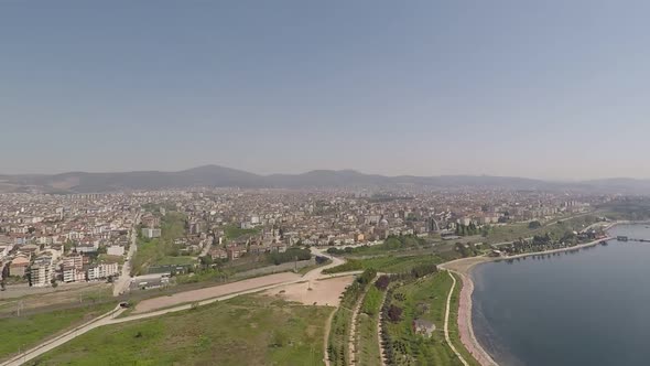 Aerial City View