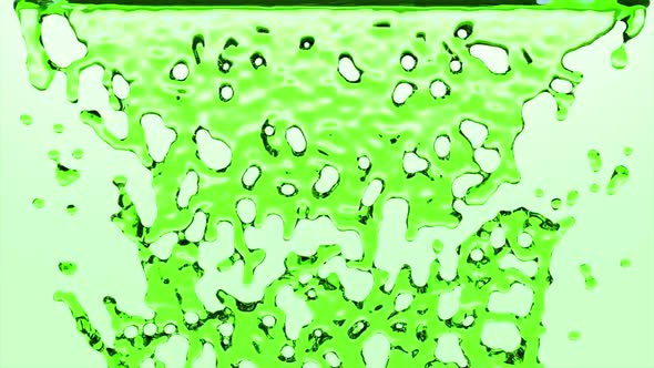 Fountain Of Green Water 4K alt