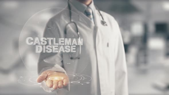 Doctor Holding in Hand Castleman Disease