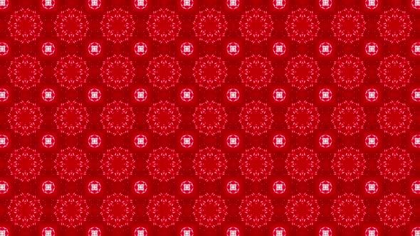 4k Red Pattern Vj Loop alt
